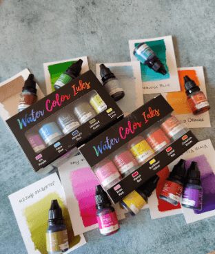 Watercolor Ink-Set of 10- Mini Pack 2