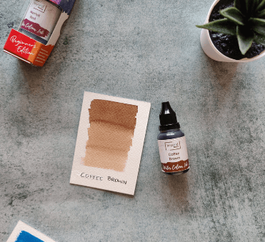 Watercolor Ink- Coffee Brown 20ml