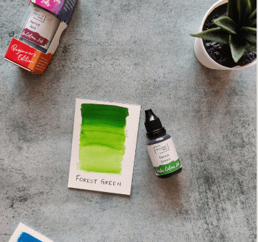 Watercolor Ink- Forest Green 20ml