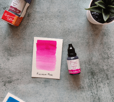 Watercolor Ink- Fuschia Pink 20ml