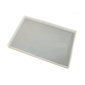 Rectangle Tray Silicone Mould – 8.5 x 13 Inch | 24mm Depth | Ideal for Resin, Jesmonite & Concrete Crafting