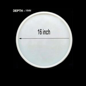 16 Inch Plain Round Silicone Mould | 18mm Thickness