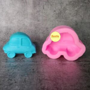 Silicone Fondant Mold | Toy Car | 7.5x5.5x3.5 cm | Also for Clay