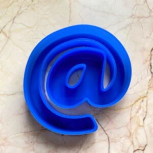 Monogram 5 inch At @ Mould