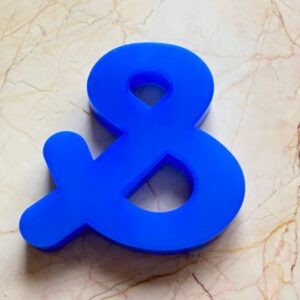 Monogram 5 inch And & Mould