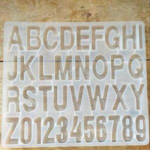 Alphabet Mould Without Hole