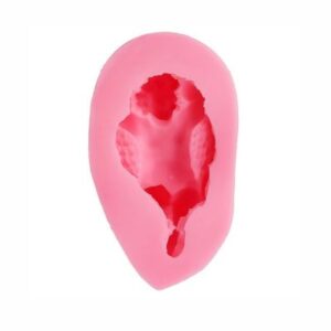 Silicone Fondant Mold | Sleeping Baby Angel Wings | 9x5x3.5 cm | Also for Clay
