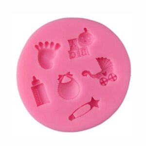 Silicone Mould Baby Elements Miniatures (8x8x1 cm)
