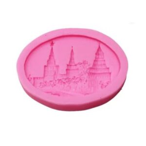 Silicone Mould Palace Design (9x6x1 cm) Silicone Mould
