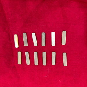 Clock Sticks 0.8" Golden