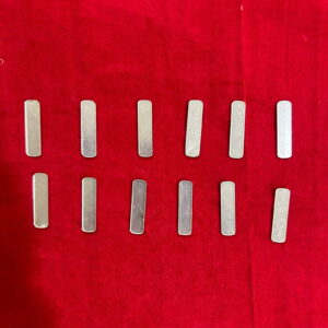 Clock Sticks 1.2" Silver