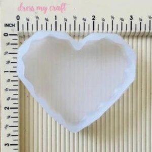 Diamond Cut Heart Mould 3