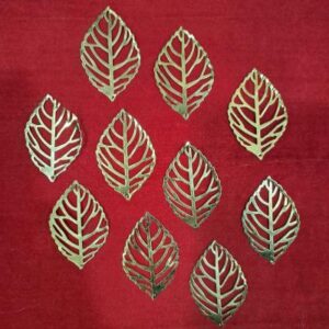 Metal Leaf Golden -10pc