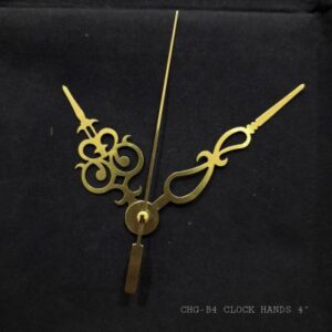 Krafts Buddy Clock Hands – Golden (4" / 4.5") | Compatible with Krafts Buddy Clock Mechanism