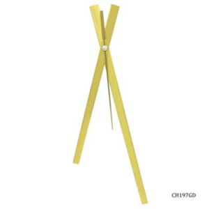 Jags Clock Hands Set – Golden | 25.5cm Minute Hand, 18.5cm Hour Hand | Not Compatible with Krafts Buddy Clock Mechanism