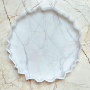 Round Agate Silicone Mould – 10 Inch | 15mm Depth | Resin Art Mould