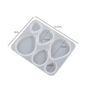 Drop Shape 6 Cavity Mould