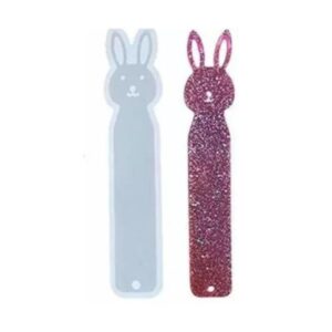 Rabbit Bookmark Mould : 6"