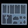 6 Cavity Long Rectangle Jewellery & Keychain Mould