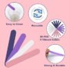 PVC Resin Stir Sticks (5 Pcs) - Reusable Mixing Tools for Epoxy Resin, Pigments & Crafts | Bubble-Free Mixing & Easy Clean