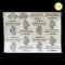 Hare Krishna Maha Mantra Sticker – Stunning Gold A4 Sheet