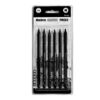 Woodless Graphite Pencil Set for Sketching & Professional Art - Grades (HB, 2B, 4B, 6B, 8B, EE) |