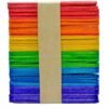 Ice Cream Sticks (4.5 Inch) - Pack of 50 Pcs | Versatile for DIY, Art & School Projects