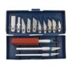 DIY Multifunction Craft Knife & Wood Carving Tool Kit - 13 Pcs | Precision Cutter for Metal, Plastic, Wood & Paper