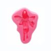 Silicone Fondant Pendant Fairy Angel Moulds (9.5x6.5x2.5 cm) - Mold for Decorating Cakes, Chocolate, Candy, Baking