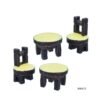 Miniature Model Vintage 2Table; 2Chair