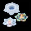 Lotus Shape T-Light Mould (Open Lotus) - 9.5x11 cm, 35mm Depth