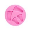 Foot Molds Silicone Mould - Small Feet Mould Cake Decoration - Foot Shapes Chocolate Mold - 1 Piece