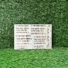 Embossed Sticker : Jai Shree Krishna (A5 Size)