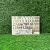 Embossed Sticker : Roman Numbers (A5 Size)