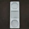 Deep Cast Mould 3-in-1: Round, Square, Hexagon (4 Inch, 20mm Depth)