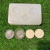 3D Miniature Plate Silicone Mould - 3 Plates in 1 (4-5cm) | Perfect for Dollhouse, Resin Art & Clay Crafts