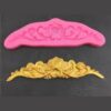 Vintage Relief Lace Chocolate Molds, Baroque Flower Filigree Cake Border Molds for Cake Decoration Cupcake Topper Candy Sugar Craft Gum Paste Clay Resin