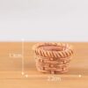 Miniature Tall Vegetable Basket (1.3x2.2cm)
