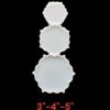 3D Flower Mould (3-in-1 Sizes: 3, 4, 5 Inch) | Food-Grade Silicone Mould for Fondant, Resin Art, Soap Making & Crafts