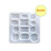 Rakhi/Bracelet 12-in-1 Silicone Mould (5x5 Inch)