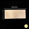Rectangle Nameplate MDF (6x14 Inch | 3.5mm Thickness)