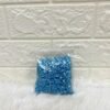 Azure Blue Decorative Stones (240gm) - Approx 3-4mm | Vibrant Tumbled Chips for Crafts, Aquariums, Terrariums & Home Decor