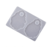 Makeup Mixing Palette Silicone Mould - 2 Cavity (Finished Palette: 12.5 x 9.3 cm)