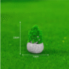 Miniature Planter Pot Model - Perfect for Dollhouses, Fairy Gardens & Dioramas (1.6 cm x 2.6 cm)