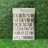 Metallic Sticker : Numbers (A5 Size)