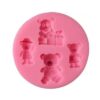 Miniature Teddy Mould (4 Cavity)