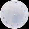 Clock Mould 10 Inch Numerical