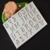 Alphabet Silicone Mould - 2.5cm Letters (Approx. 4mm Depth) | Resin Art & Personalized Crafts