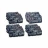 Brick Wall Miniature-3 cm  (Polyresin, Black)