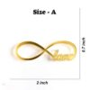 Infinity Love Acrylic Cutout